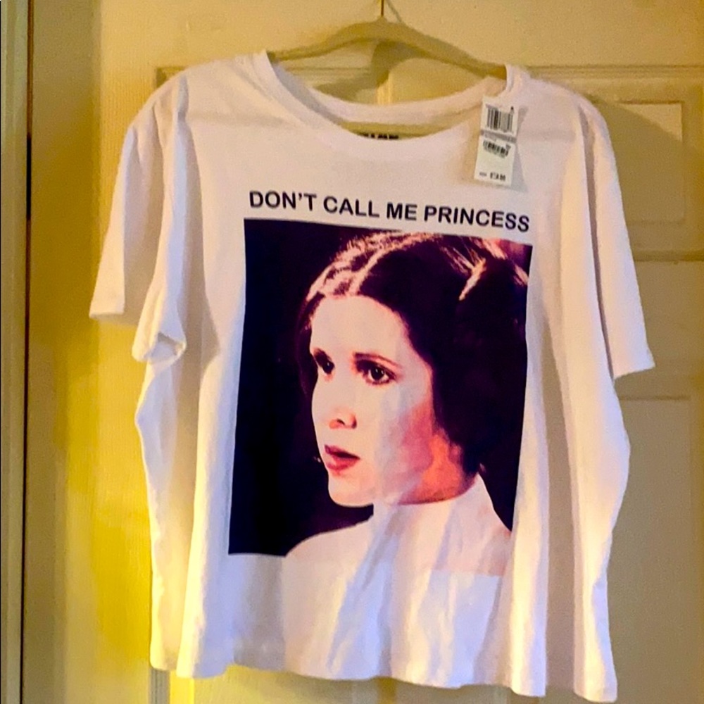 Plus size graphic Star Wars Cropped Tee